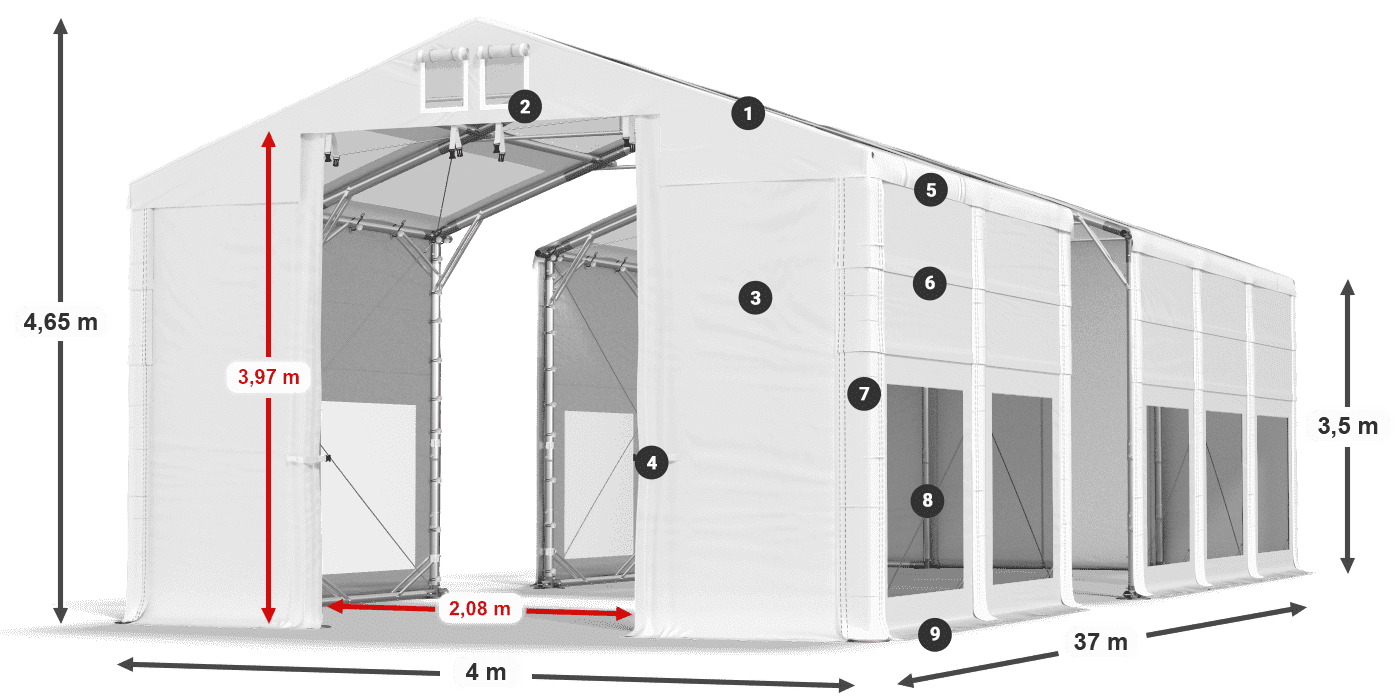 IMST 580 PVC légende 3,5m