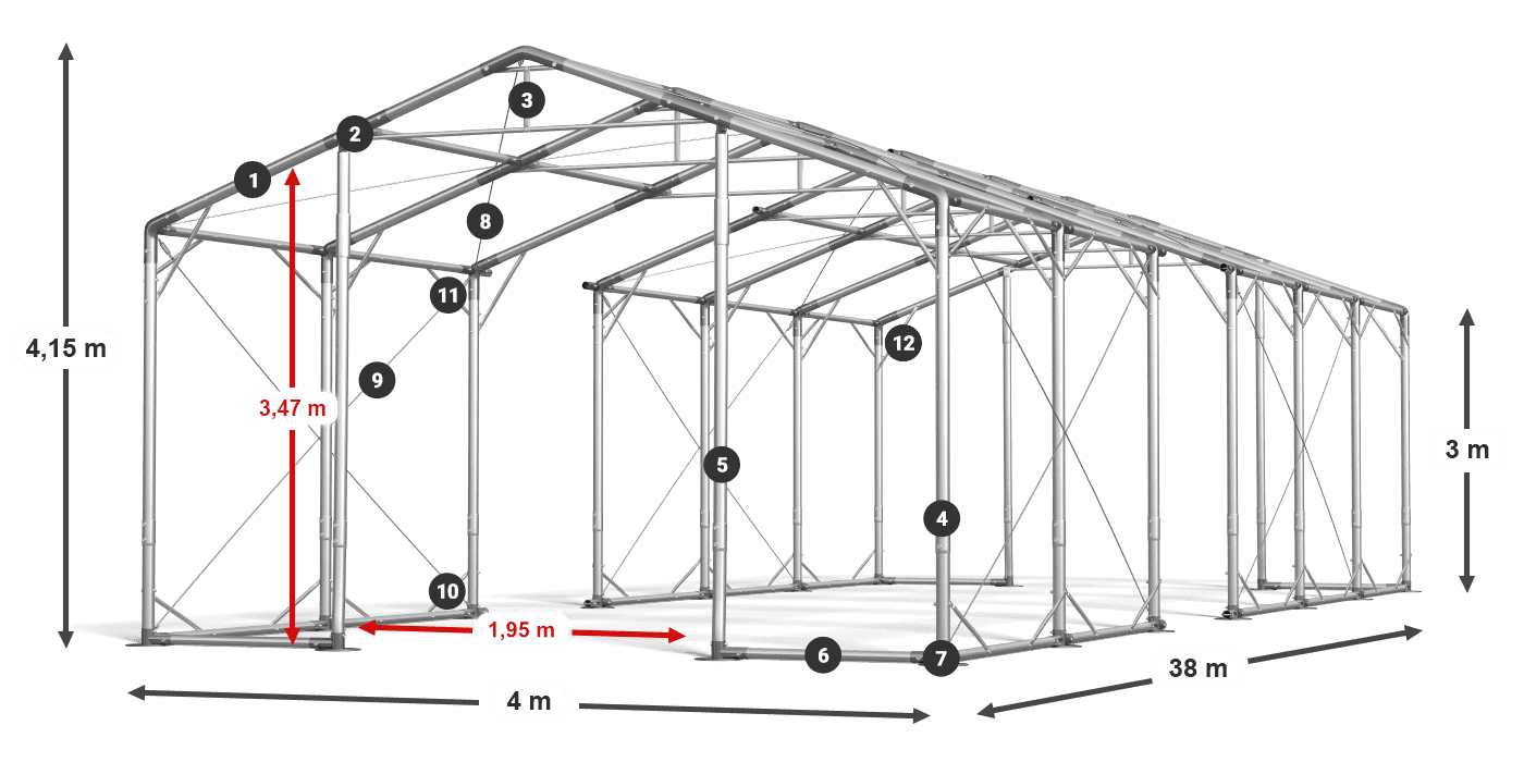 POLAR légende 2.5m-4m