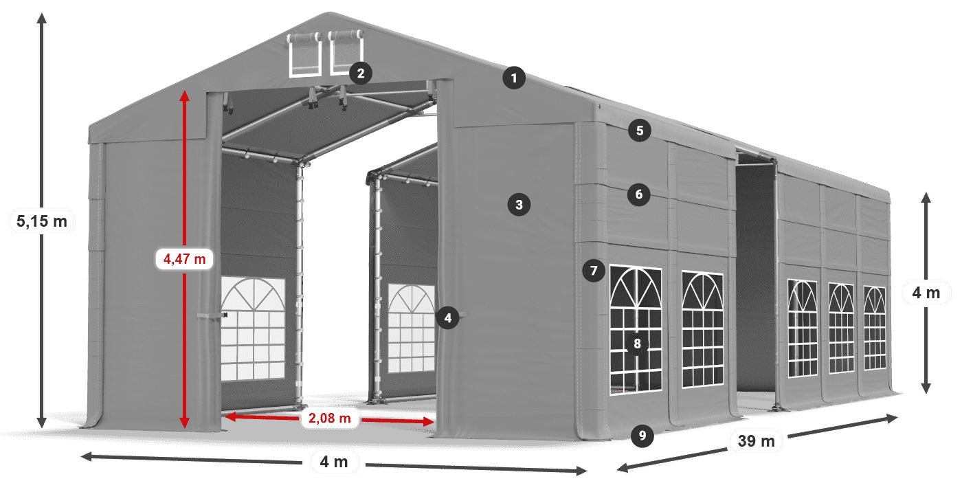 IMS 580 PVC légende 4m