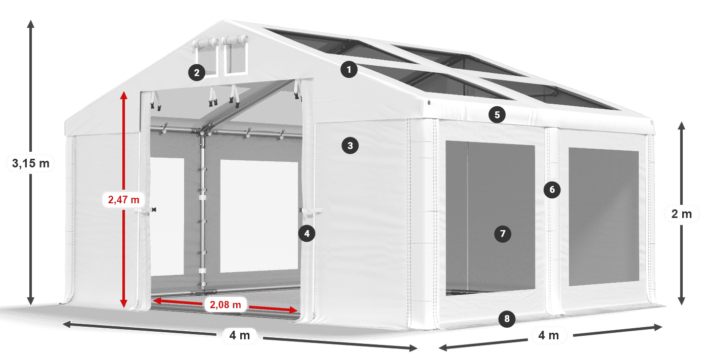 IMST 580 PVC légende 2m