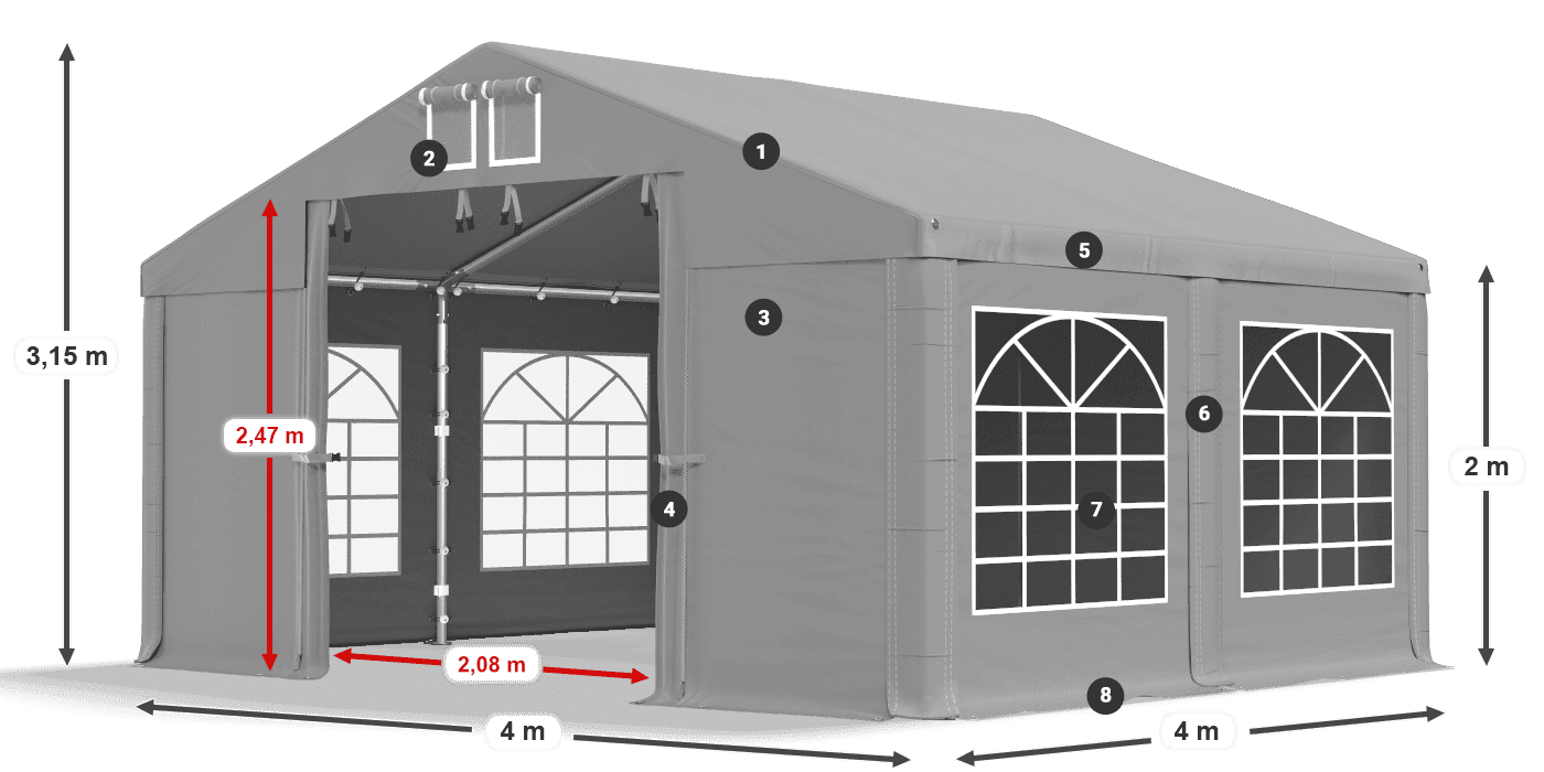 IMS 580 PVC légende 2m