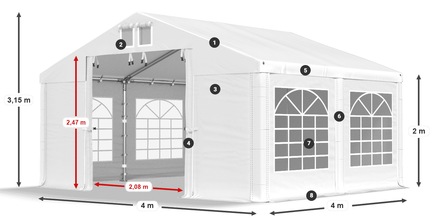 ISD 560 PVC légende 2m