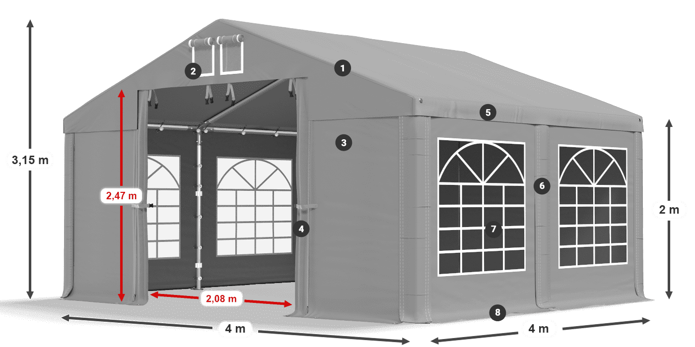 ISD 560 PVC légende 2m