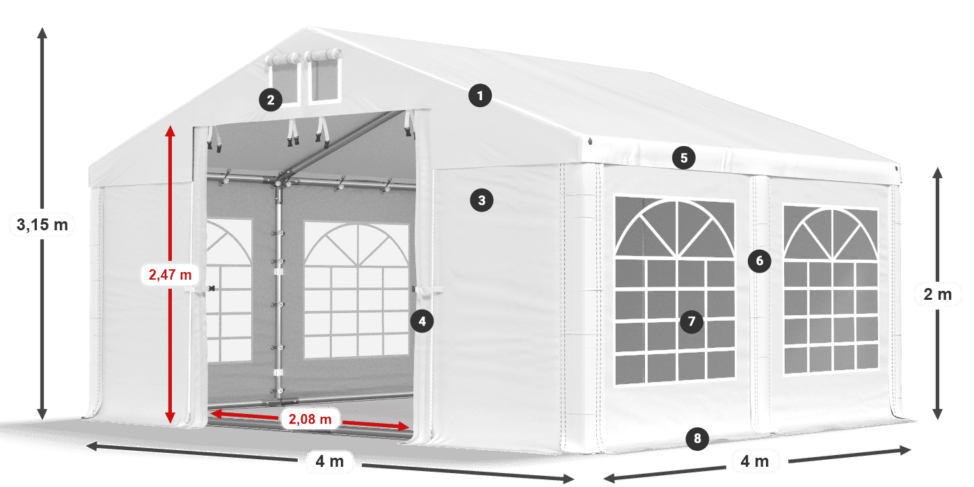ISD 560 PVC légende 2m