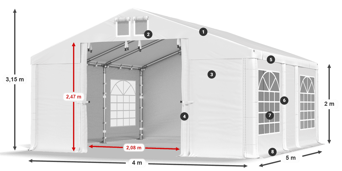 IFR 620 PVC légende 2m