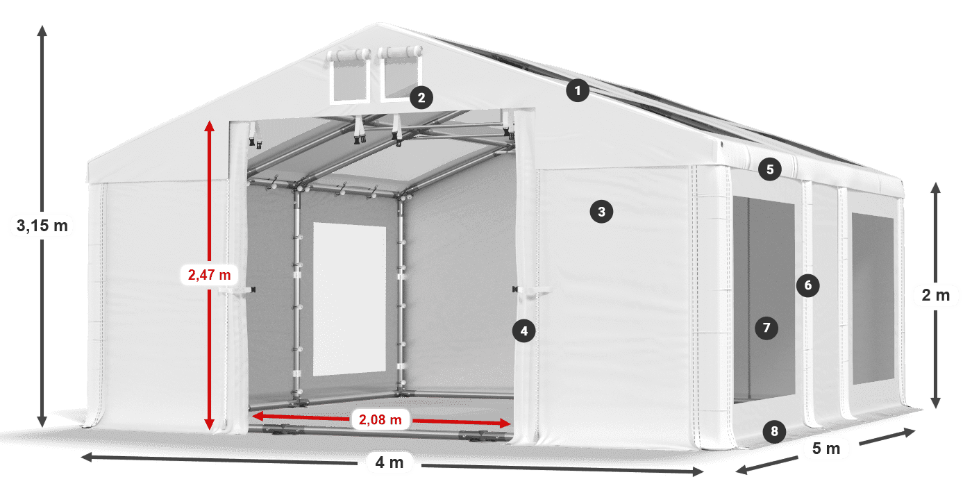 IMST 580 PVC légende 2m