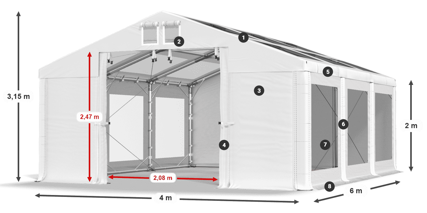 IMST 580 PVC légende 2m