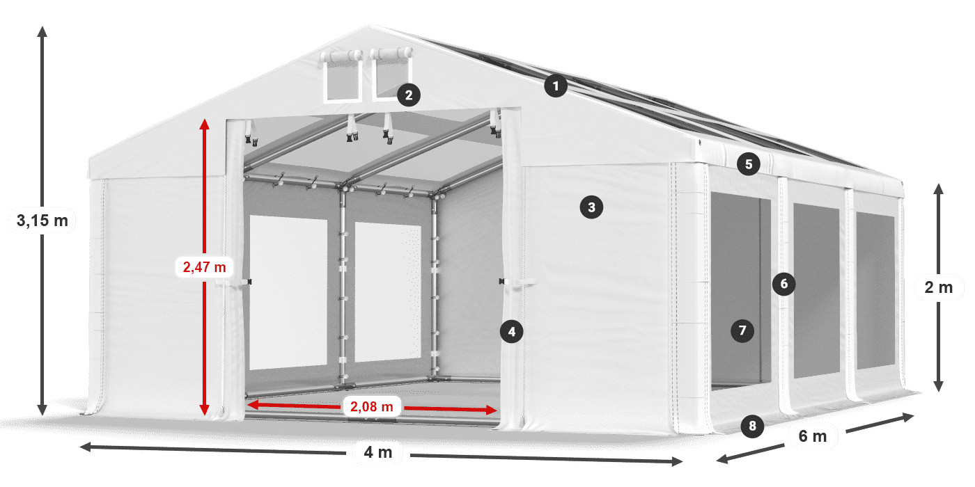 IMST 580 PVC légende 2m