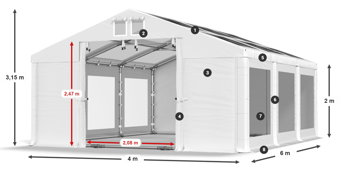 IMST 580 PVC légende 2m