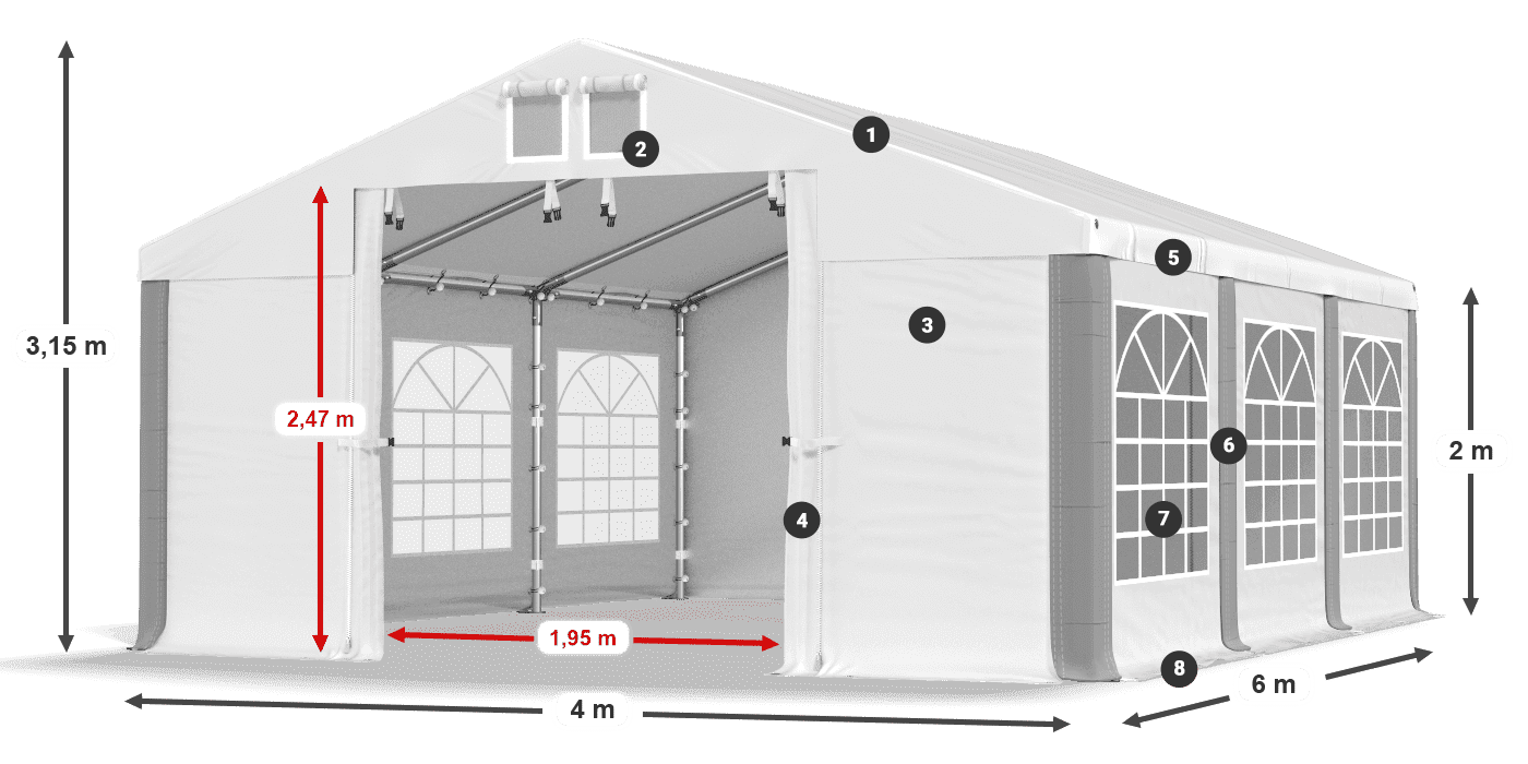ISD 560 PVC légende 2m
