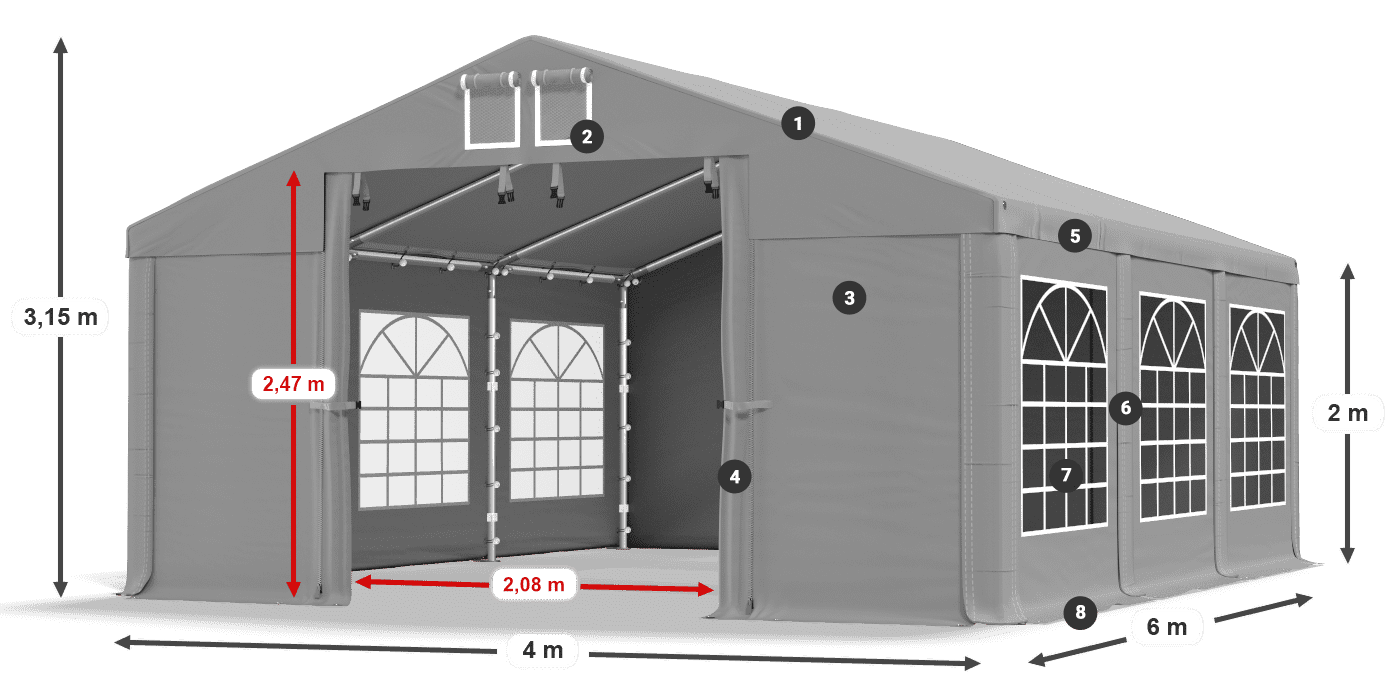 ISD 560 PVC légende 2m