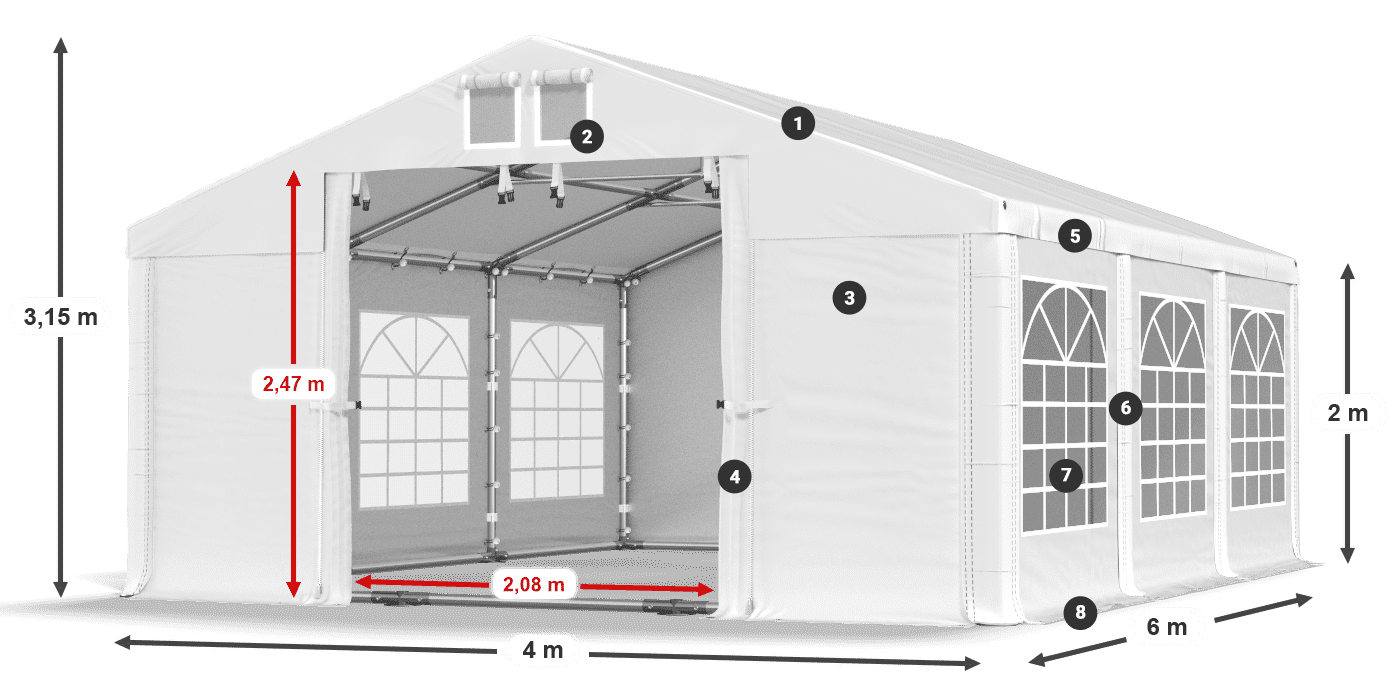 ISD 560 PVC légende 2m
