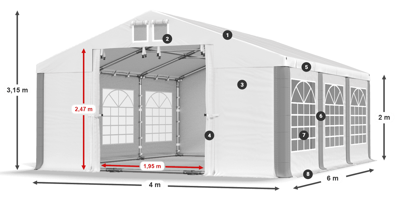 ISD 560 PVC légende 2m