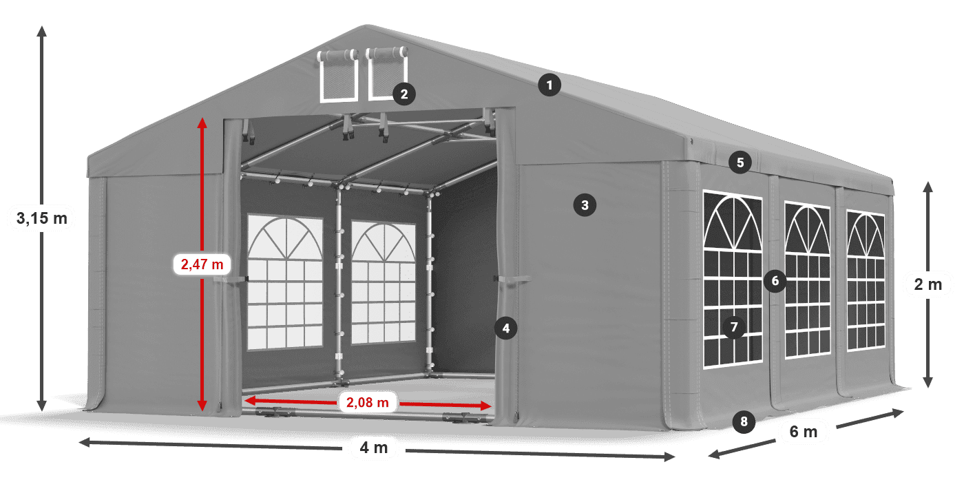 ISD 560 PVC légende 2m