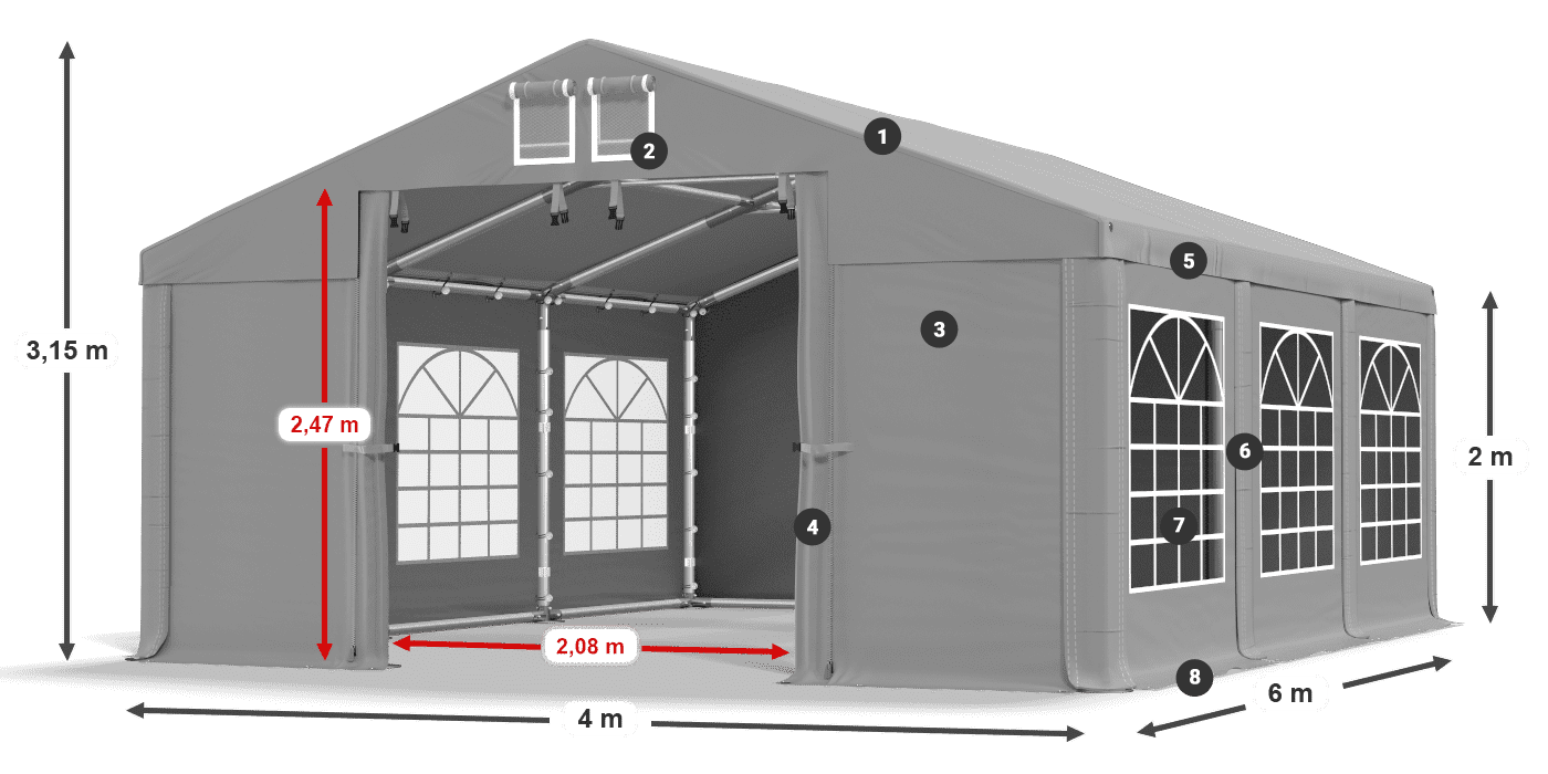 ISD 560 PVC légende 2m