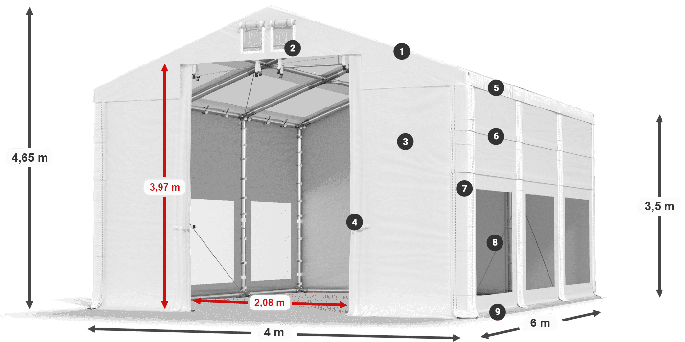 IMST 580 PVC légende 3,5m