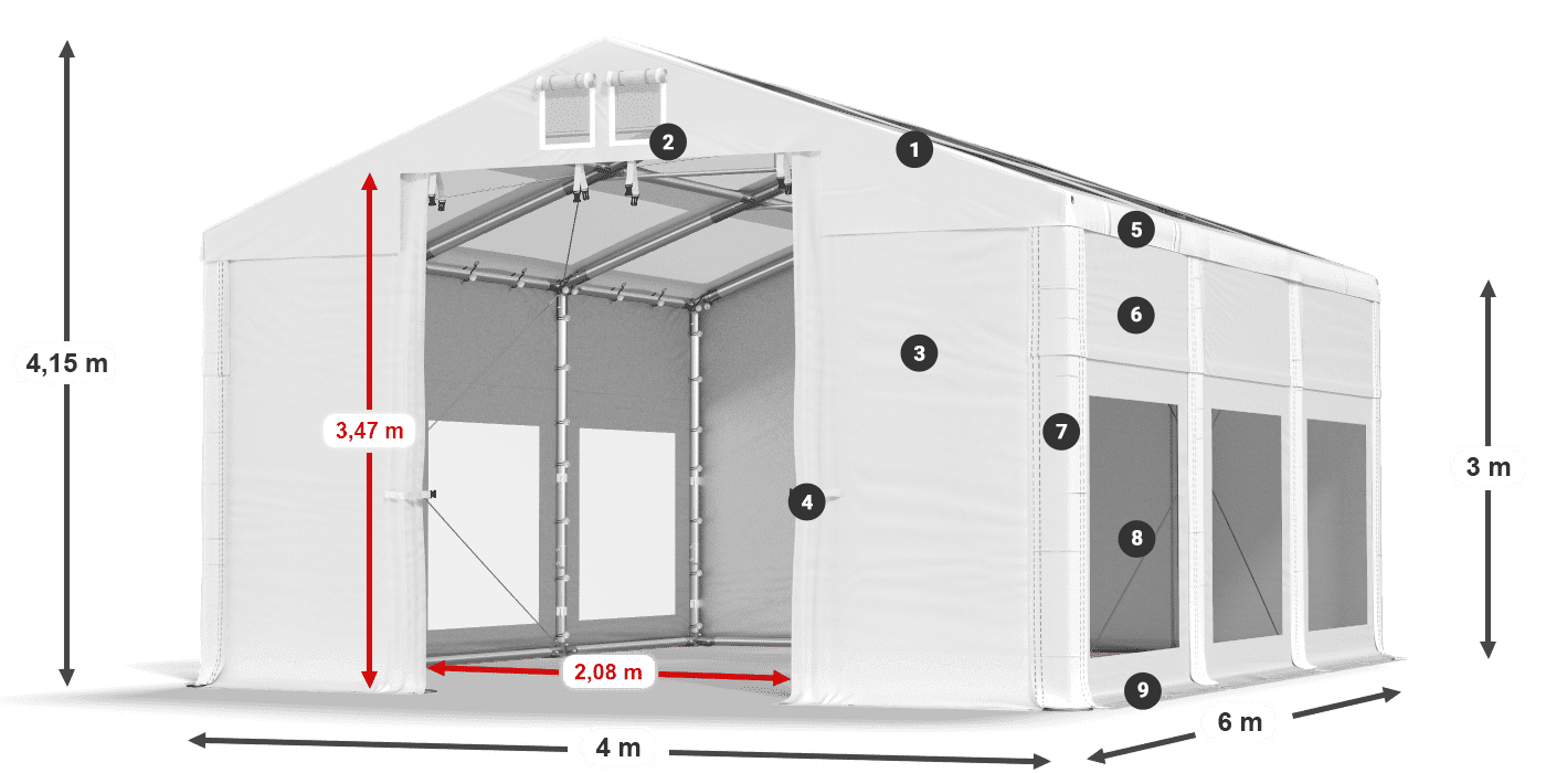 IMST 580 PVC légende 3m