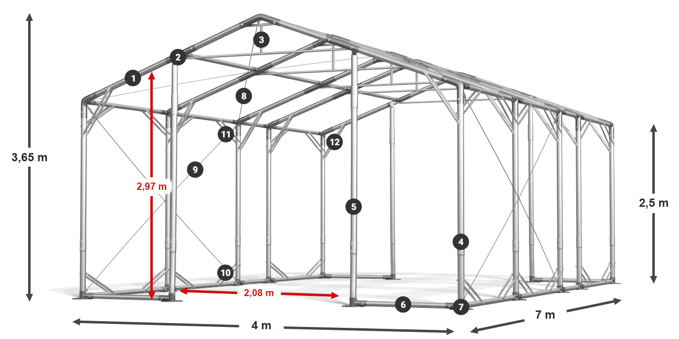 POLAR PLUS légende 2.5m-4m