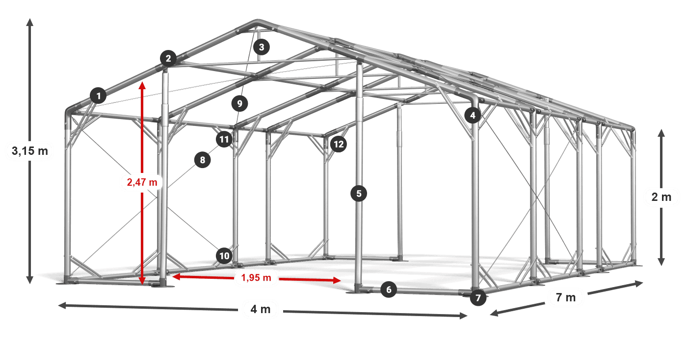 POLAR PLUS légende 2m