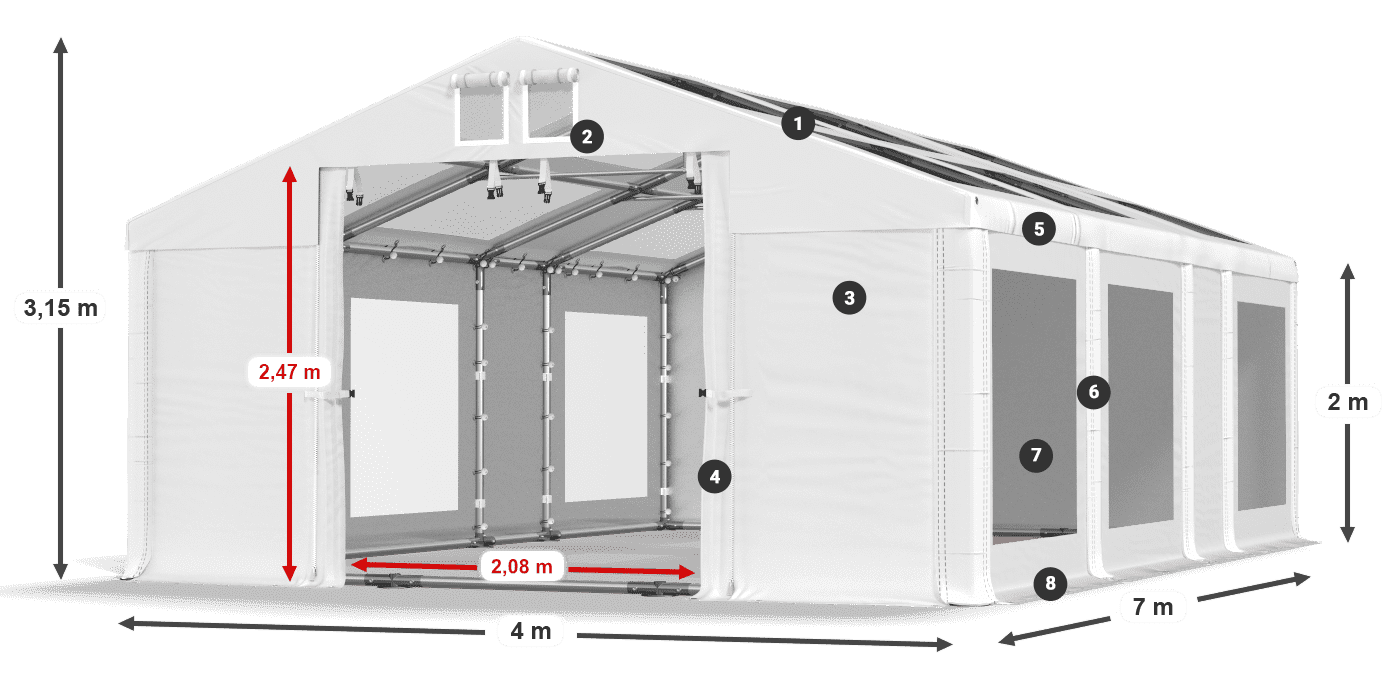 IMST 580 PVC légende 2m
