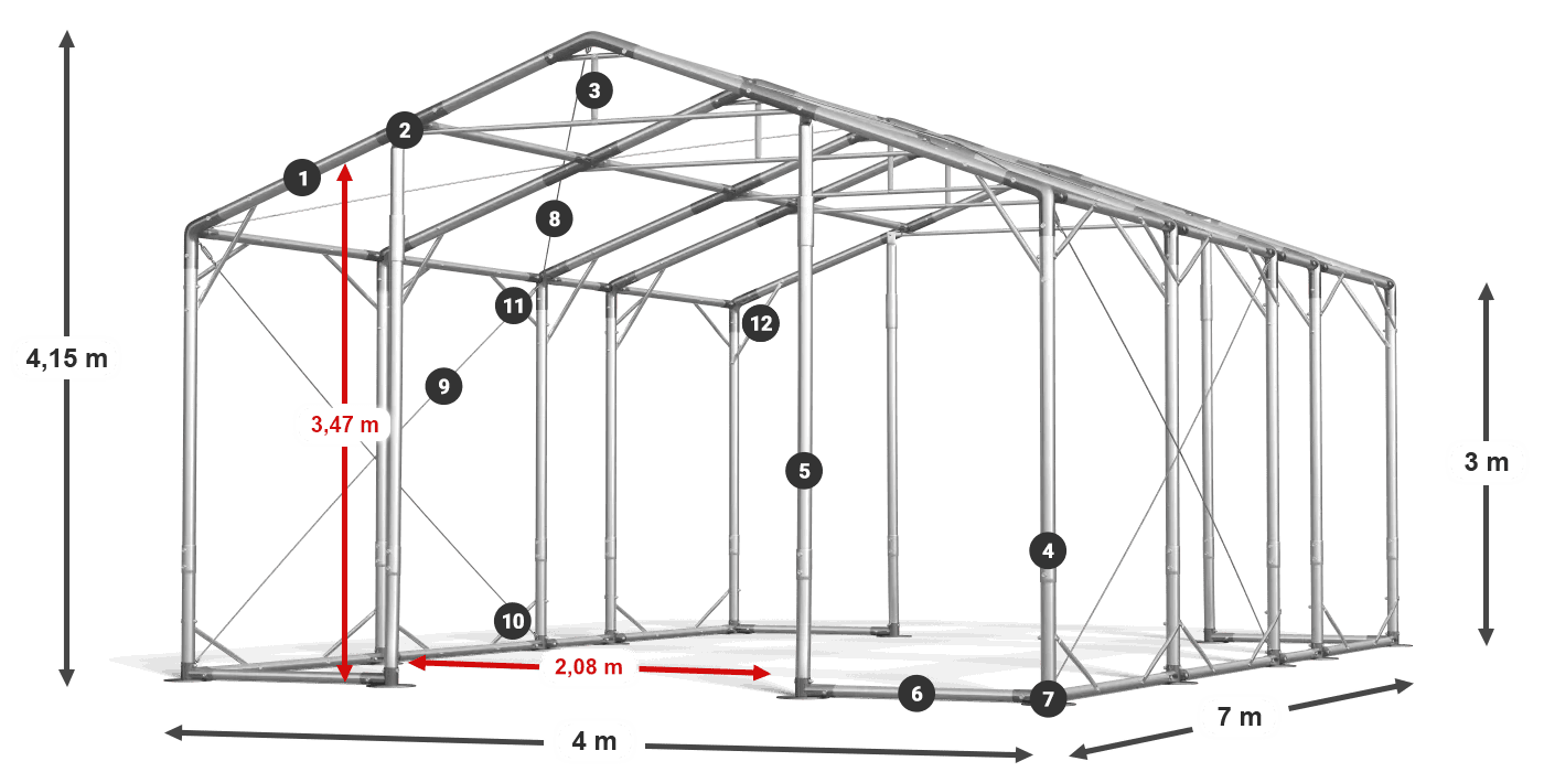 POLAR légende 2.5m-4m
