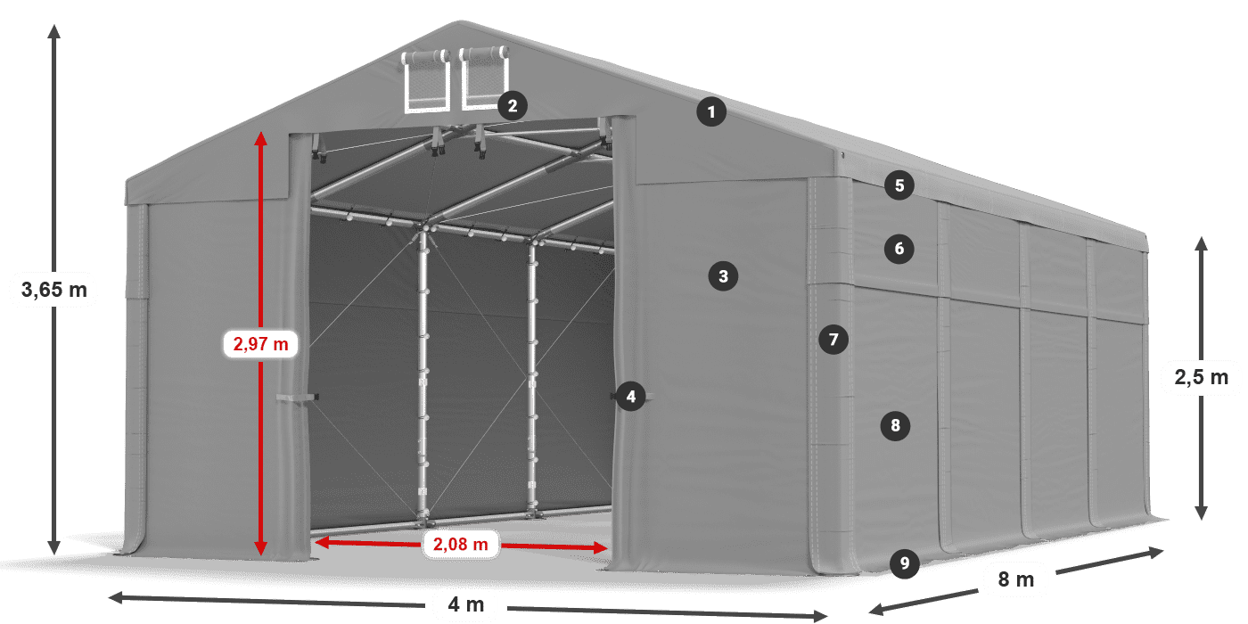MSD 560 2.5 légende