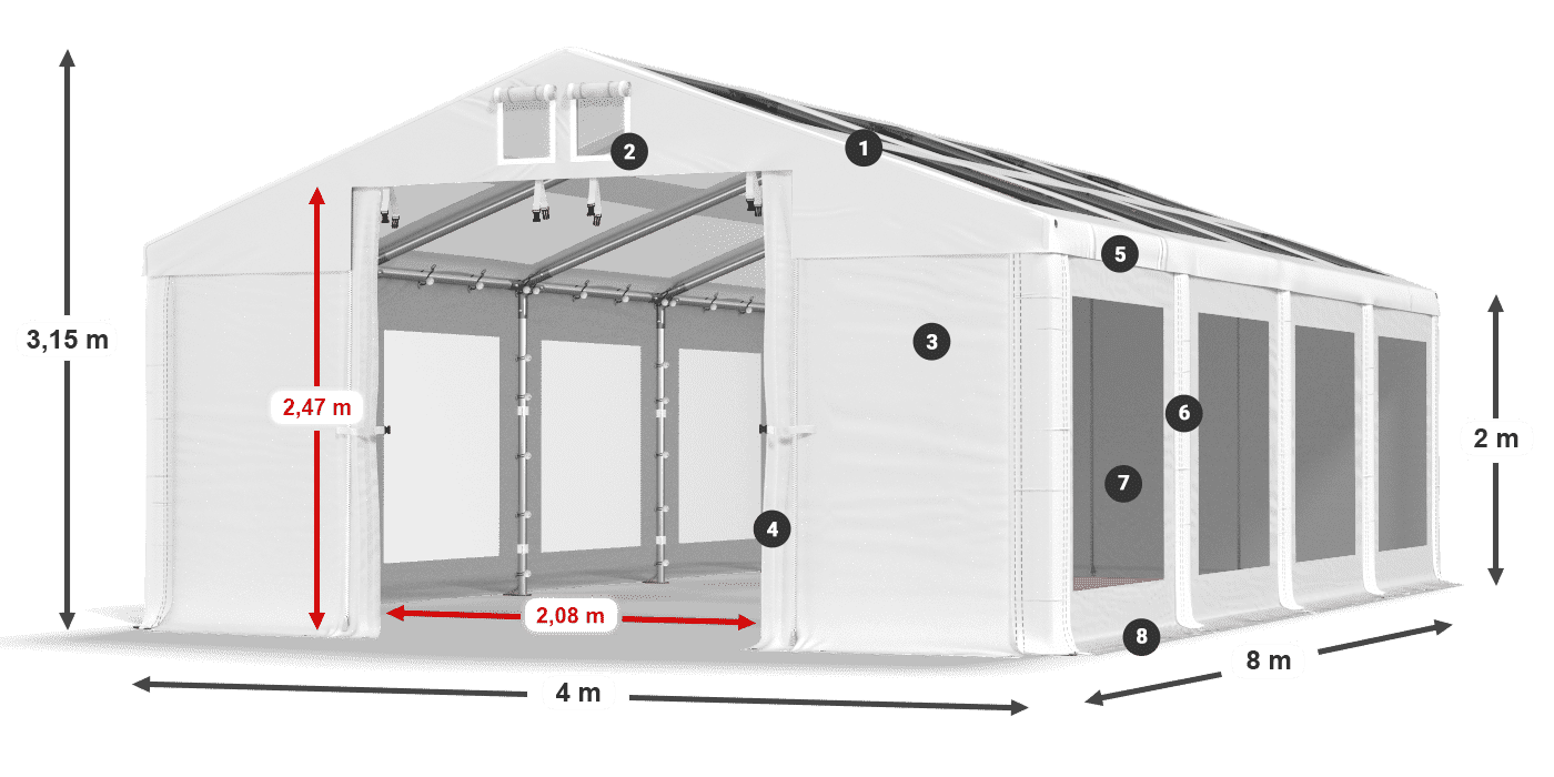 IMST 580 PVC légende 2m