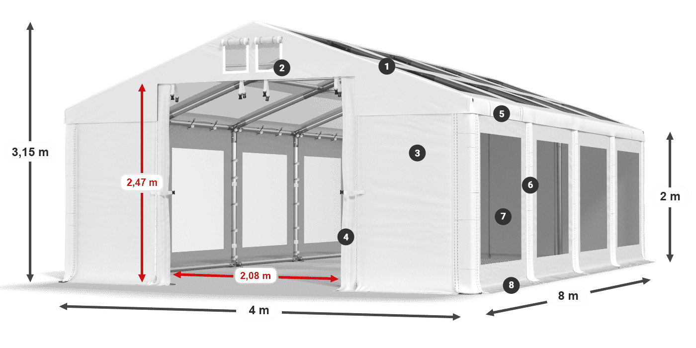 IMST 580 PVC légende 2m