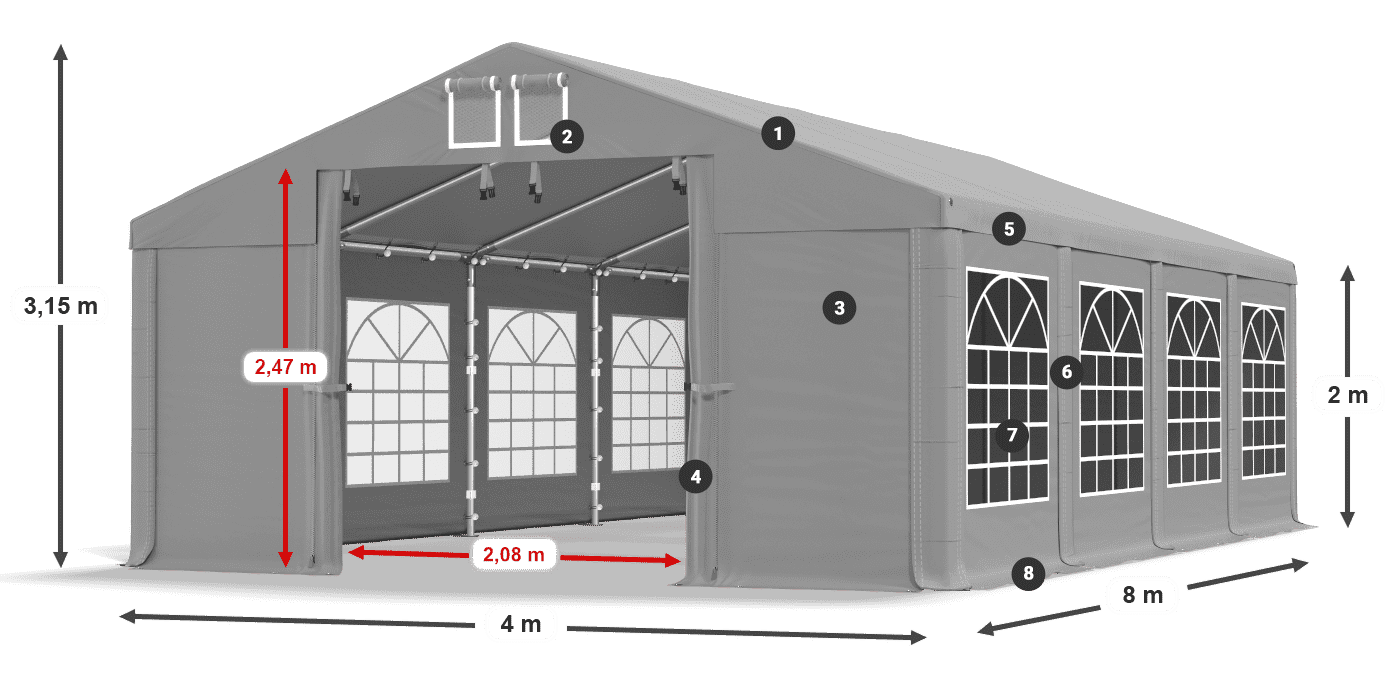 ISD 560 PVC légende 2m
