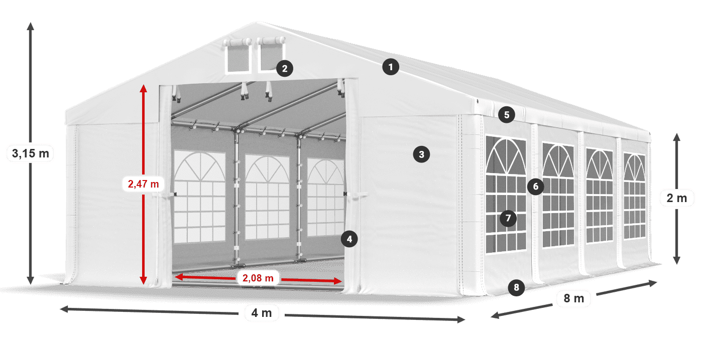 ISD 560 PVC légende 2m