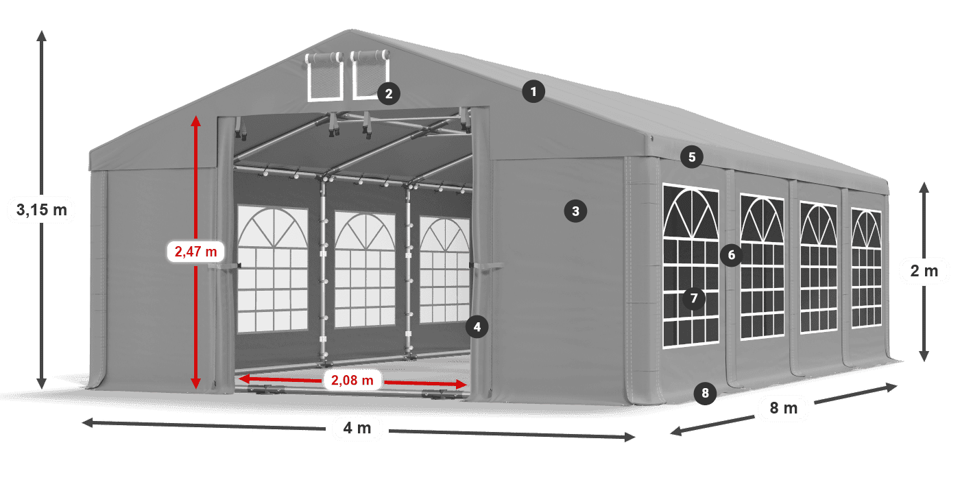 ISD 560 PVC légende 2m
