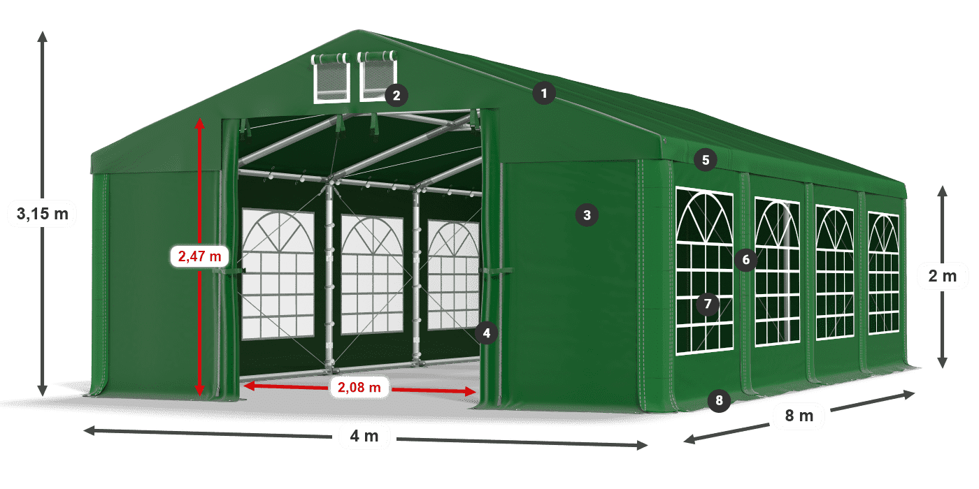 ISD 560 PVC légende 2m