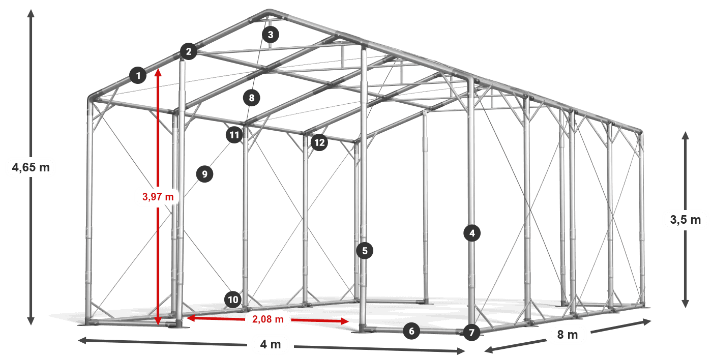 POLAR légende 2.5m-4m