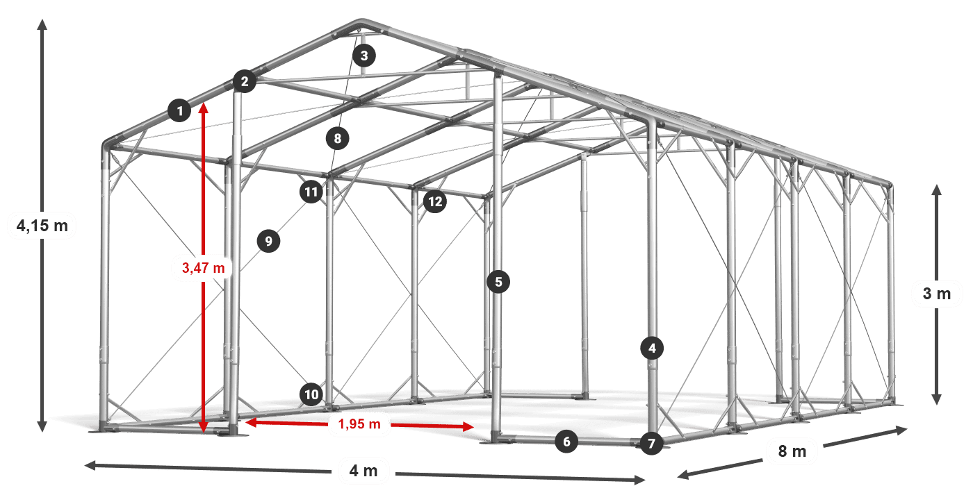 POLAR légende 2.5m-4m
