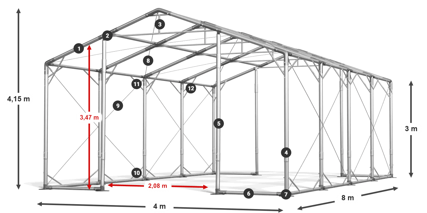 POLAR légende 2.5m-4m