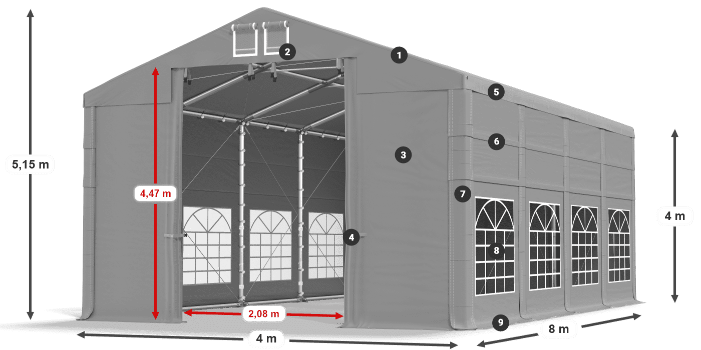 ISD 560 PVC légende 4m