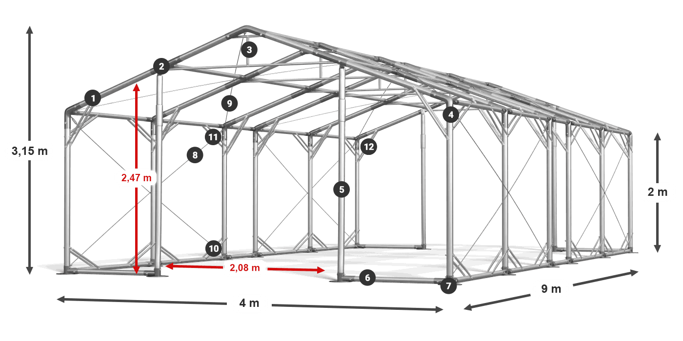 POLAR PLUS légende 2m