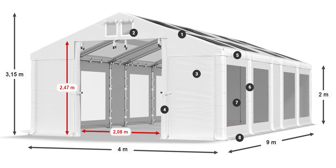 IMST 580 PVC légende 2m
