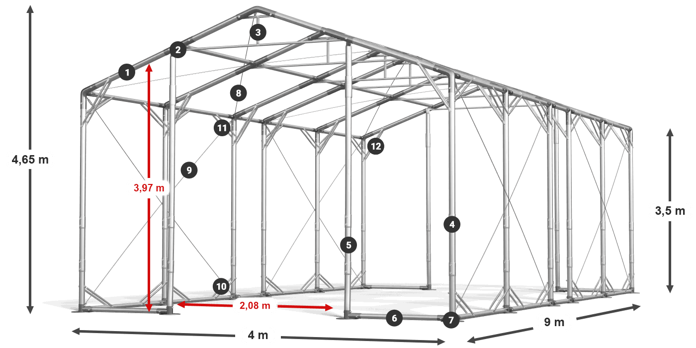 POLAR PLUS légende 2.5m-4m