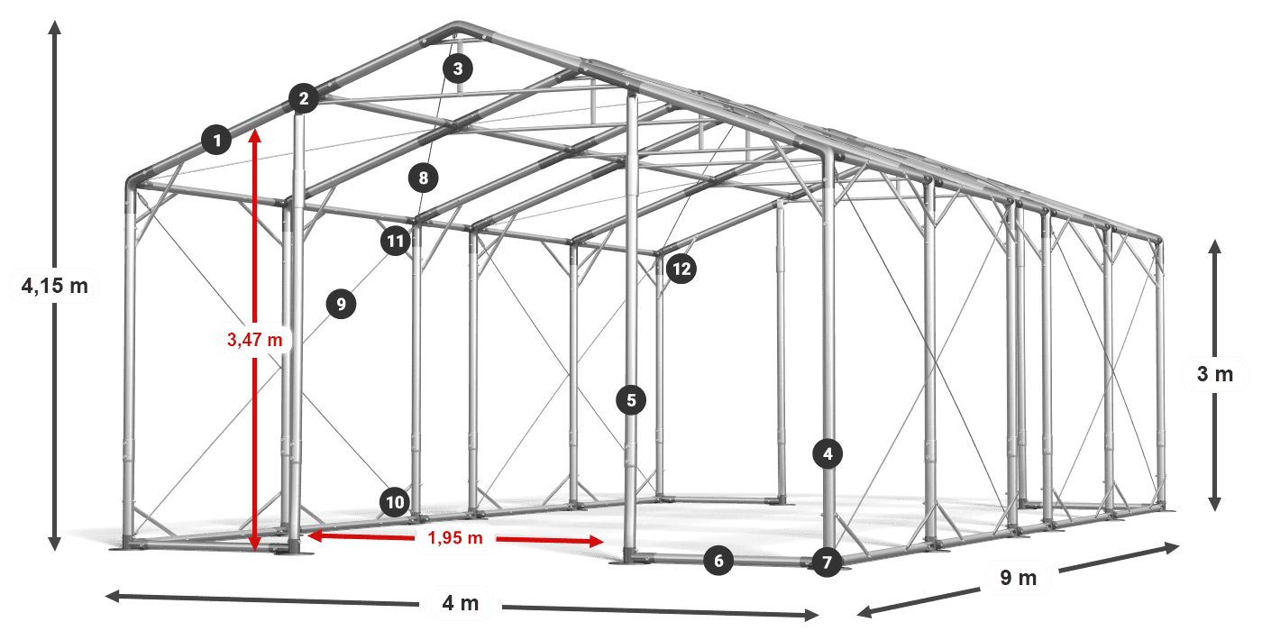 POLAR légende 2.5m-4m