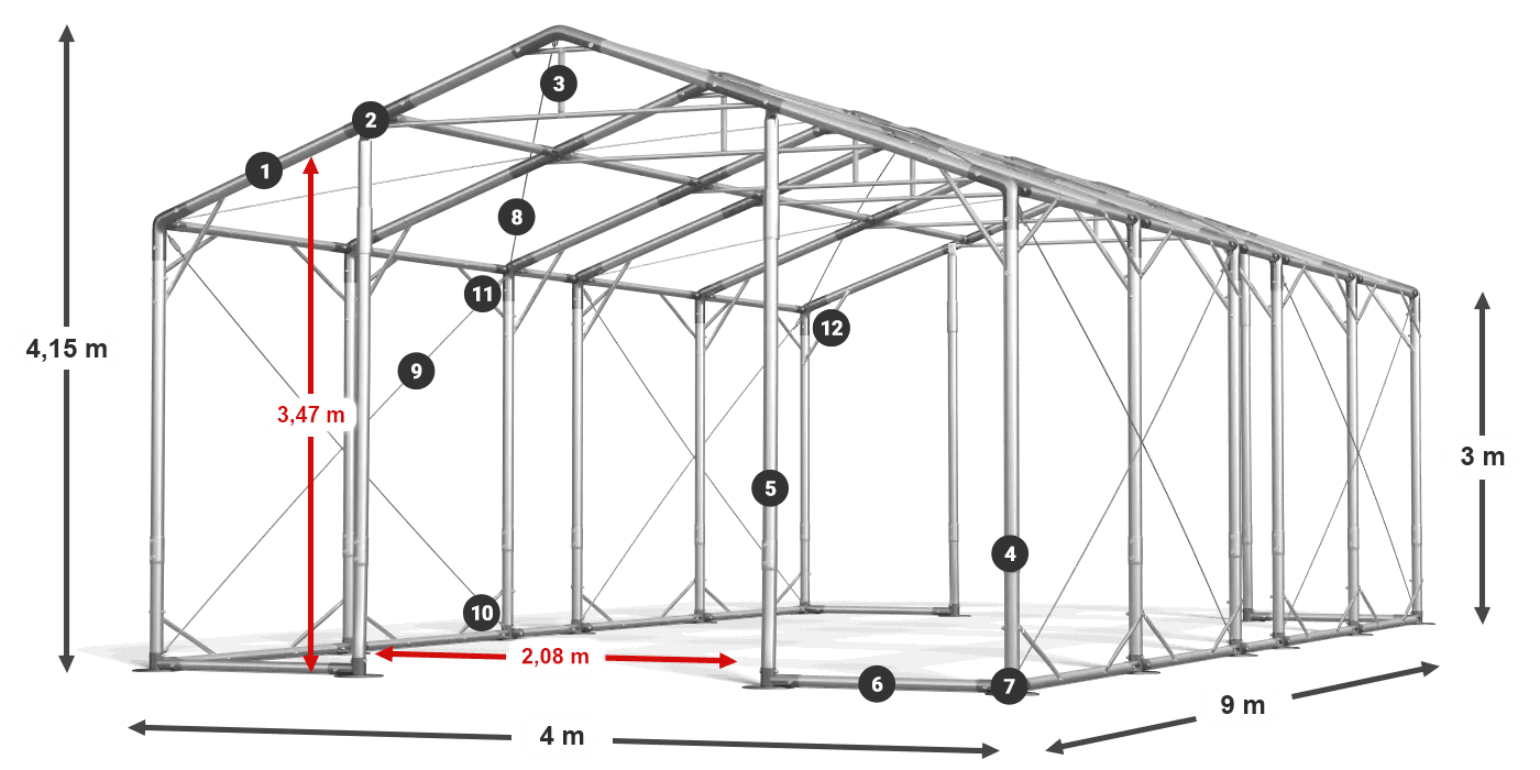 POLAR légende 2.5m-4m