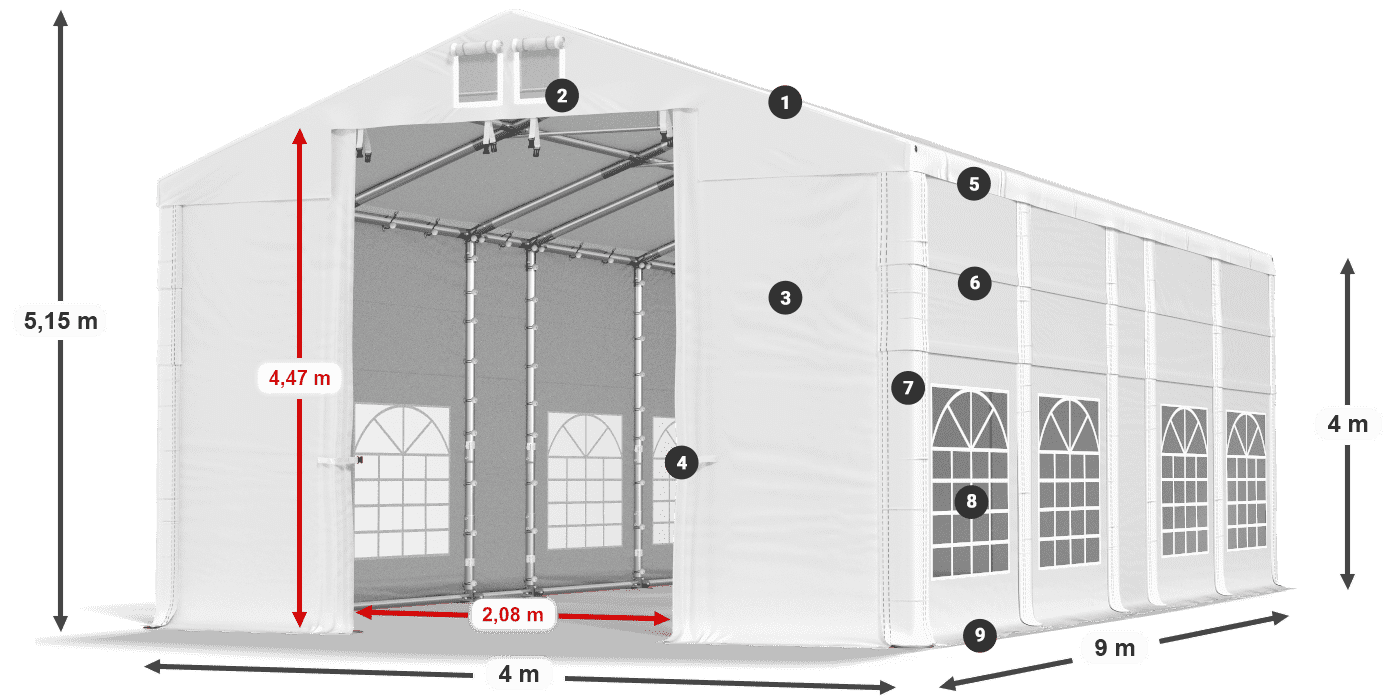 IFR 620 PVC légende 4m