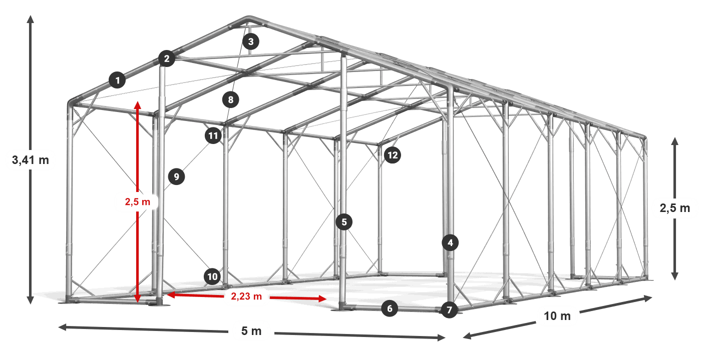 POLAR légende 2.5m-4m