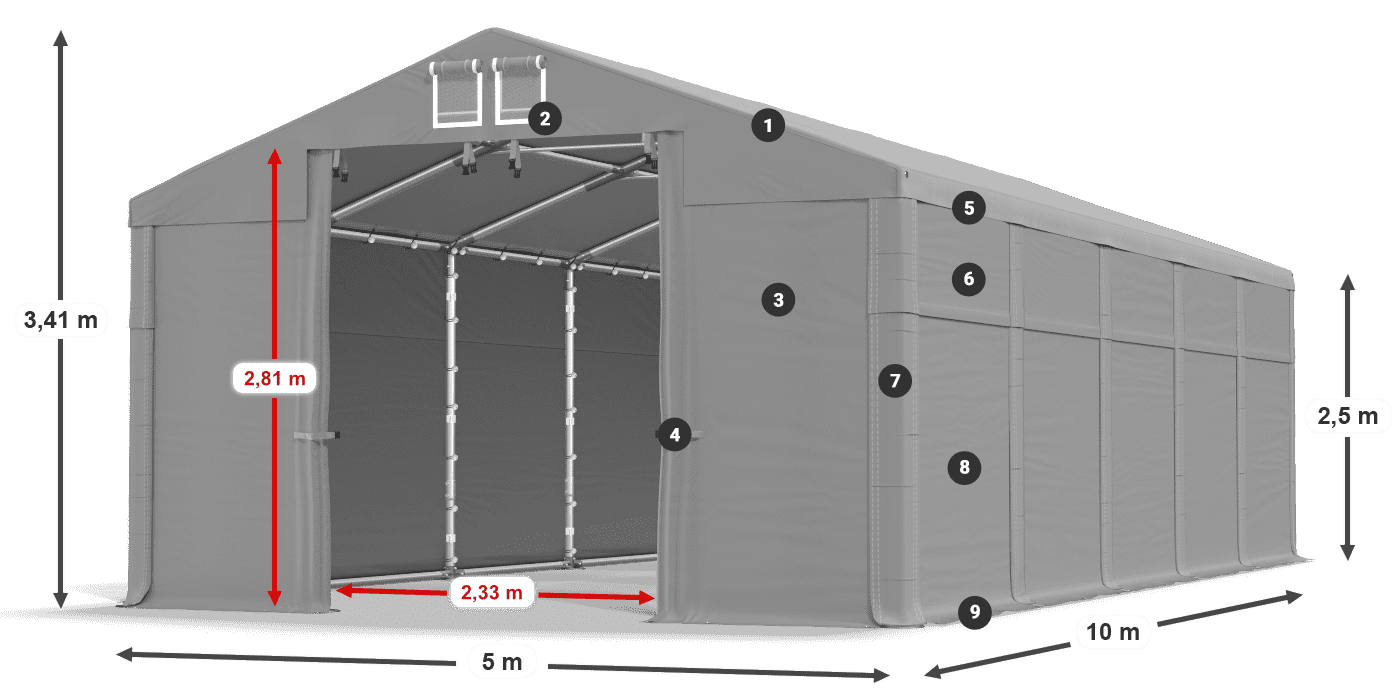 MSD 560 2.5 légende