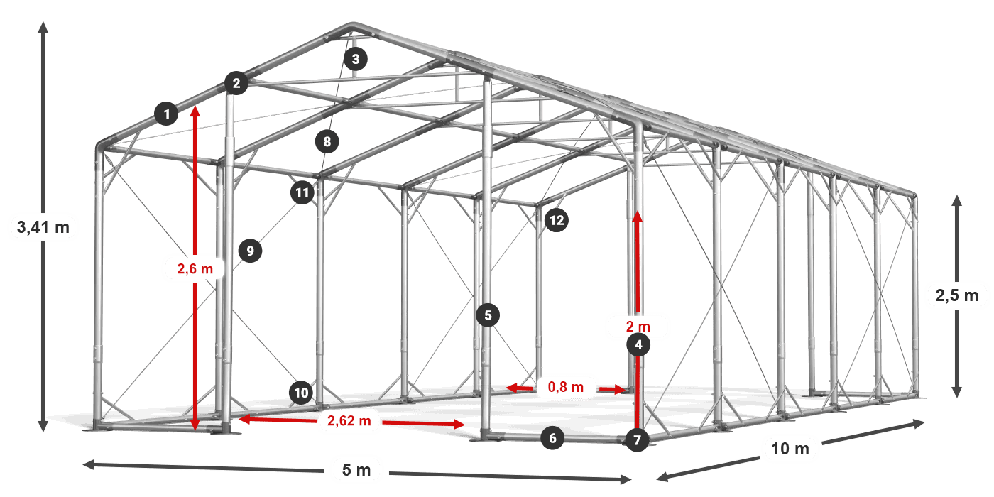 POLAR légende 2.5m-4m