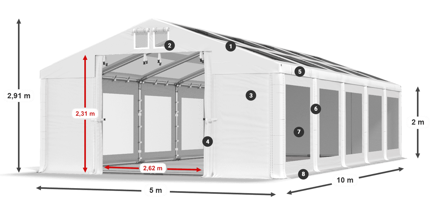 IMST 580 PVC légende 2m
