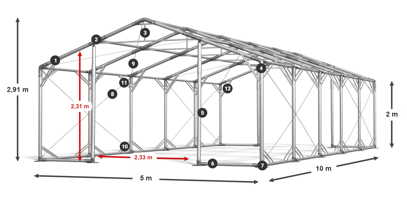 POLAR PLUS légende 2m