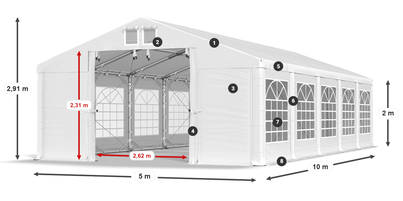 ISD 560 PVC légende 2m
