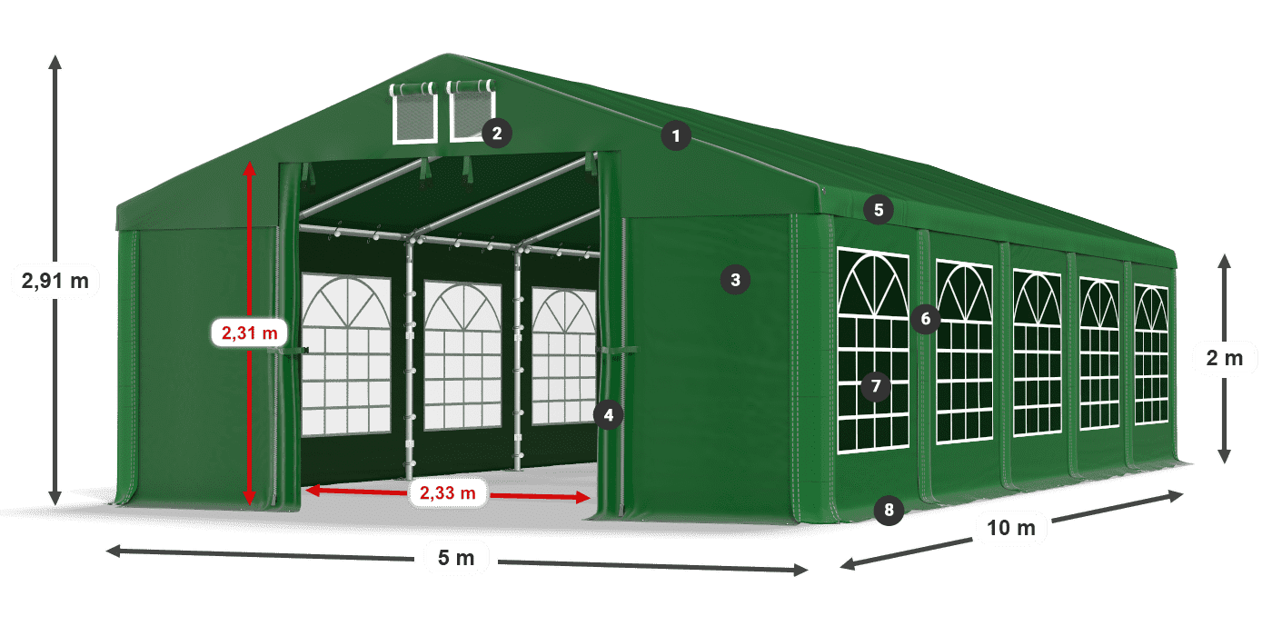ISD 560 PVC légende 2m