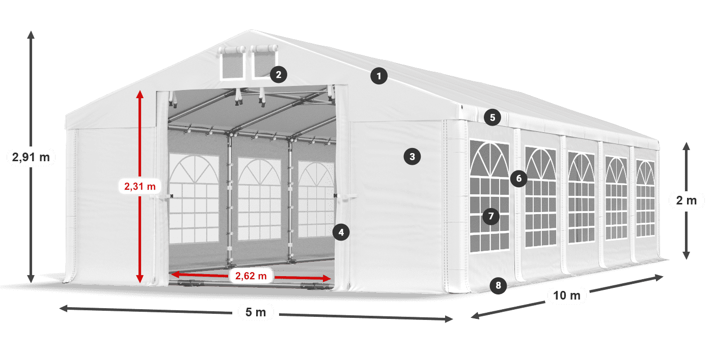 ISD 560 PVC légende 2m